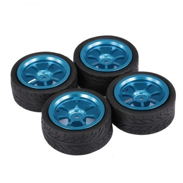 4PCS TPOWER Tire Wheel with Hub for WLtoys A959 A949 A969 A979 K929-B 1/18 RC Off-road Car