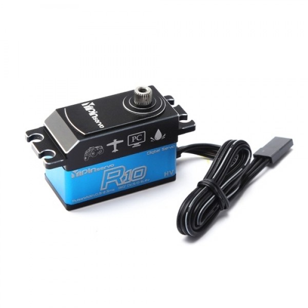 YIPINServo 10KG Digital Servo Metal Gear Servo for 1/8 1/10 Scale RC Cars Robot Manipulator