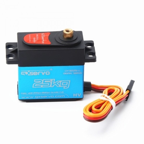 DSSERVO DS3225 25KG Digital Servo Stainless Steel Gear High Torque IP66 Waterproof Servo for RC Car Boat RC Robot Helicopter