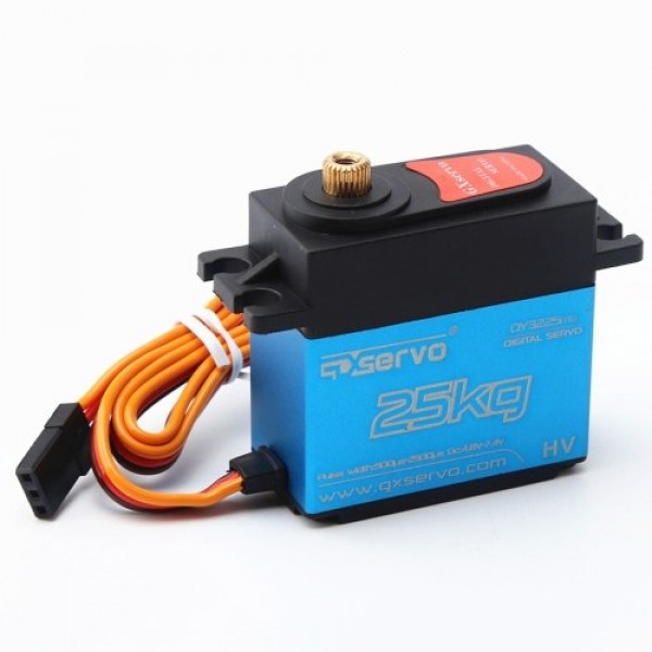 DSSERVO DS3225 25KG Digital Servo Stainless Steel Gear High Torque IP66 Waterproof Servo for RC Car Boat RC Robot Helicopter