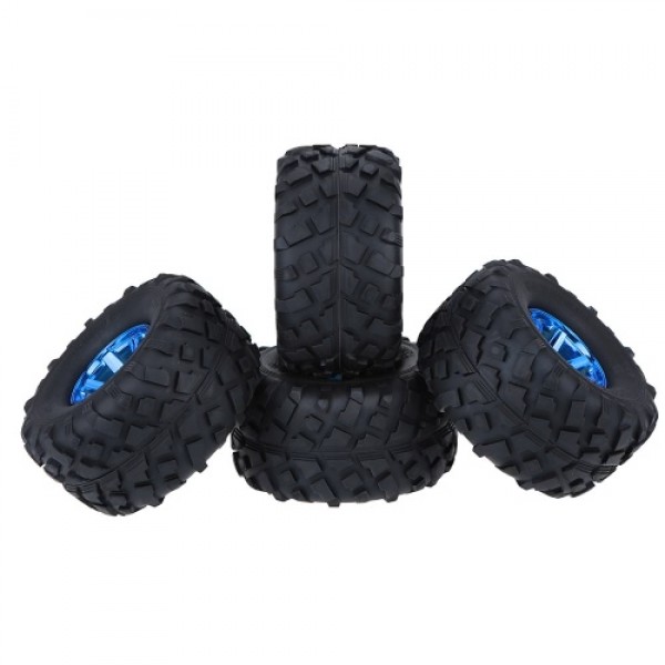 4Pcs/Set 1/10 Monster Truck Tire Tyres for Traxxas HSP Tamiya HPI Kyosho RC Model Car