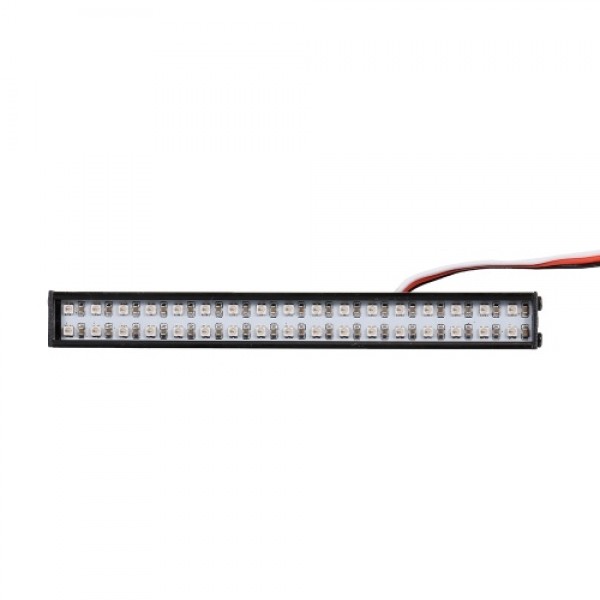 RC LED Lights Bar 100mm/3.9in Metal Roof Lamp Light Headlight 34LEDs Light