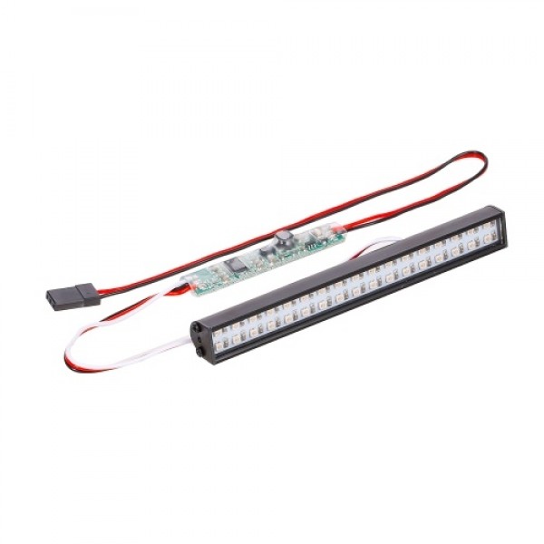 RC LED Lights Bar 100mm/3.9in Metal Roof Lamp Light Headlight 34LEDs Light