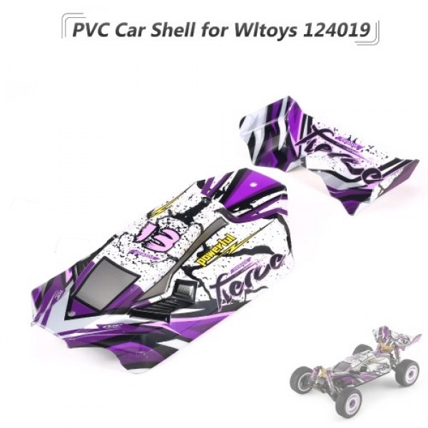 PVC Car Shell for Wltoys 124019 1/12 RC Car Parts