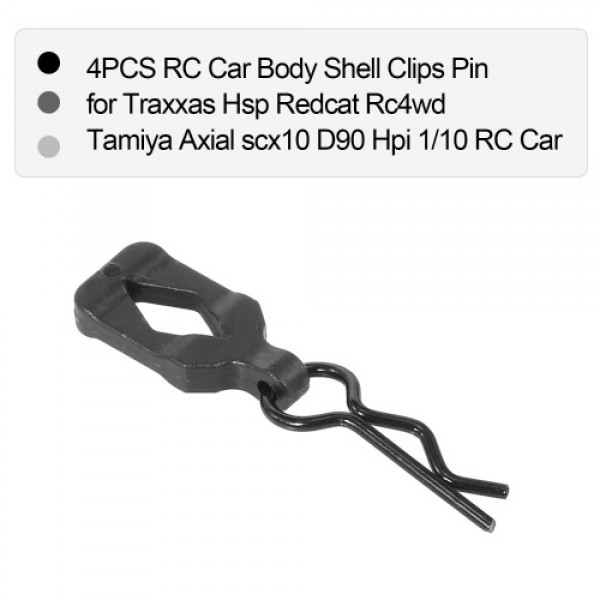 4PCS RC Car Body Shell Clips Pin