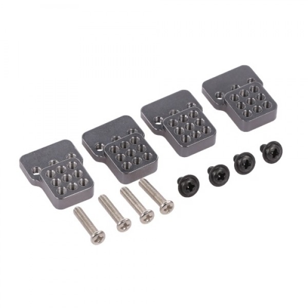 Tpower 4Pcs Metal Shock Tower Bracket Kits