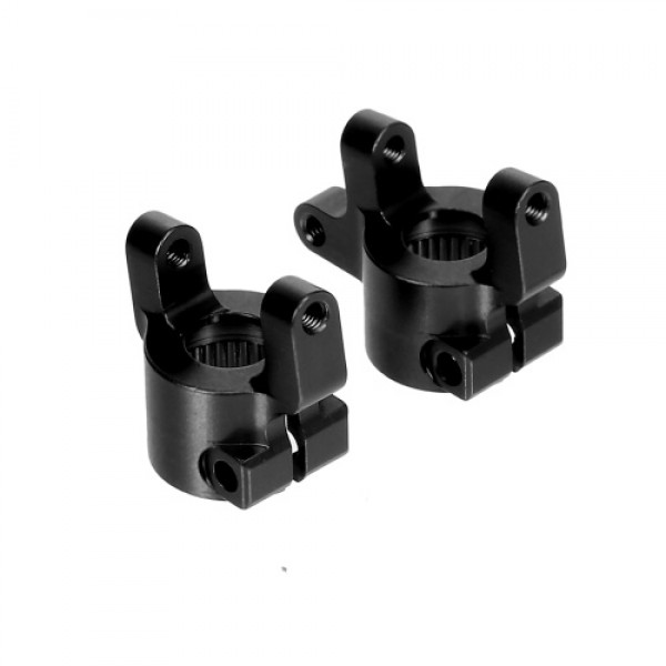 Metal Front Steering Knuckles C Hub Carrier Rear Axle Lock Out Set for Axial SCX10 II 90046 90047 RC Car Parts