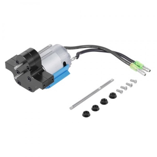 Replacement For 1/12 MN-D90 FJ-45 Metal Gearbox 380 Brushed Motor Speed Change RC Car Parts