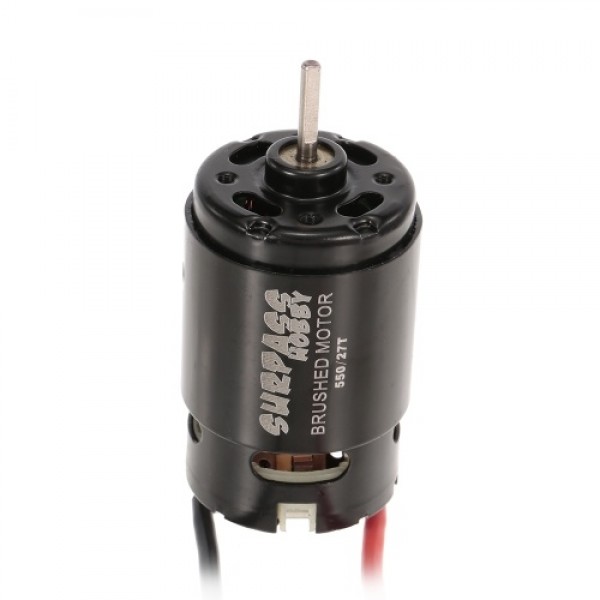 SURPASS HOBBY 550 27T Brushed Motor for HSP HPI Wltoys Kyosho TRAXXAS 1/10 RC Car Off-road Vehicle