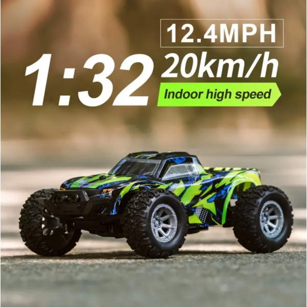 1:32Proportion Remote Control Car, Remote Control Car Max 20 Km/h, 2.4Ghz High-Speed All-terrain Outdoor Electric Toy Car, Boys & Girls Kids Remote Control Car-02