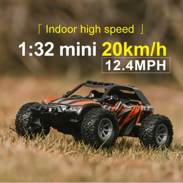 1:32Proportion Remote Control Car, Remote Control Car Max 20 Km/h, 2.4Ghz High-Speed All-terrain Outdoor Electric Toy Car, Boys & Girls Kids Remote Control Car-02