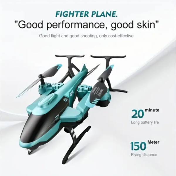 Remote Controlled Aircraft, Helicopter, Drop Resistant Boy Gift Toy Aircraft, Elementary School Charging Aerial Photography, Electric Four Axis Drone