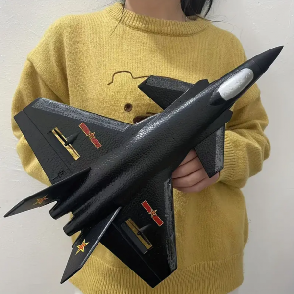 Remote Control Aircraft Two Channels F35 Remote Control Fighter Fixed-wing Glider Model Novice Fall-resistant Toy