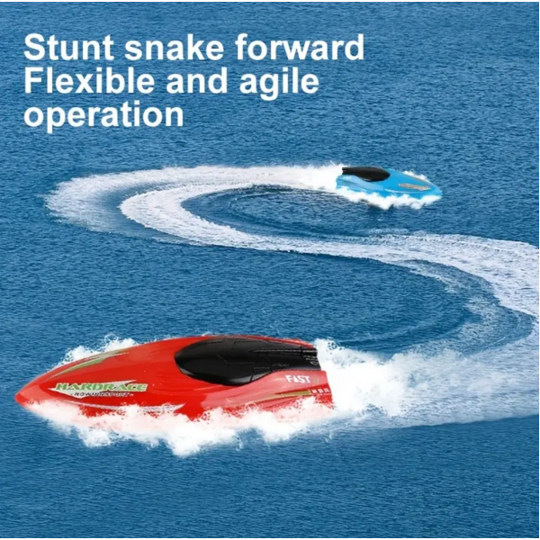 Remote Control Stunt Boat, Supports Forward And Backward, Left And Right Turn, 360-degree Rotation, Backward Standing, Positive And Negative Double-sided Supports Fast And Slow Speed S-shaped 