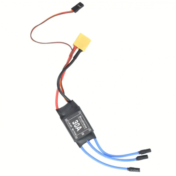 ESC XT60 Electronic Brushless Speed Controller 30A For RC Drone RC Airplane Helicopter(3.5mm Bullet Plugs)