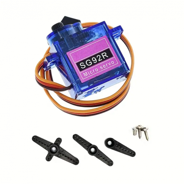 SG92R 2.5KG Micro 9g Servo Nylon Carbon Fiber Gears Replace SG90 For RC Model Aeromodeller Helicopter Parts